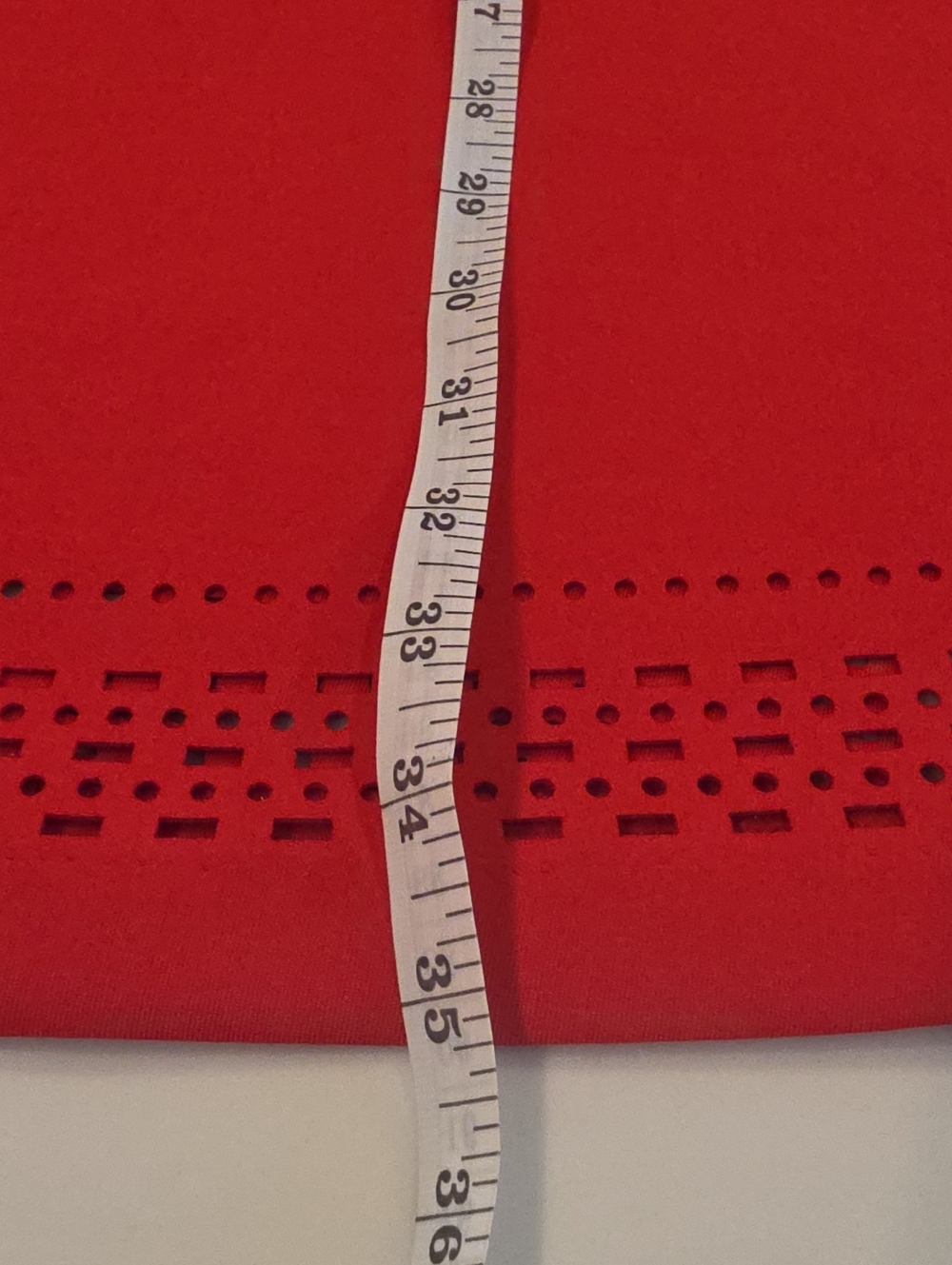 Guess Red V-Neck Sleeveless Dress - Picture 9 of 11